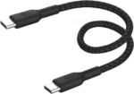 Belkin BoostCharge (6.6ft) Braided USB-C to USB-C Cable for iPhone 16, iPhone 16 Pro, iPhone 16 Pro Max, iPhone 16 Plus, iPhone 15, Galaxy S24, S23, Note10, Pixel 9, Pixel 8, iPad Pro & More - White - Image 5