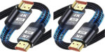 10K 8K HDMI Cable 2.1, HDMI Cables Available in 0.5M,1M, 2M, 3M, 5M, 6M, 7.5M Lengths for Selection,Ultra HD Cable High-Speed Lead 48Gbps, HDMI Cables (8K@60Hz) Supports Dynamic HDR, eARC, Dolby Atmos - Image 4