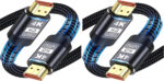10K 8K HDMI Cable 2.1, HDMI Cables Available in 0.5M,1M, 2M, 3M, 5M, 6M, 7.5M Lengths for Selection,Ultra HD Cable High-Speed Lead 48Gbps, HDMI Cables (8K@60Hz) Supports Dynamic HDR, eARC, Dolby Atmos - Image 5