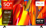 TCL 50V5C-UK 50Inch Full HD Smart QLED Direct LED TV with Android TV​ & HDR - Compatible with Google Cast & Google Home, Slim Design