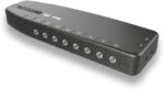 Signal Booster, SLx TV Amplifier Four Output 27820BMR - Improve Picture Quality And Channel Reception - Boost Your HD TV/FM/DAB Signal. 4 Way - For HD and Freeview, Grey - Image 4