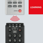 One For All Essence 4 Universal Remote Control - Operates 4 devices (TV Freeview Blu-ray and Audio) – Learning feature - Works with all brands - Black -URC7140 - Image 3