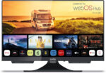Cello C1924WS 12 Volt 19 inch Traveller Smart Frameless TV Ultrafast WebOS, Freeview Play, FreeSat, Pitch Perfect Speakers Bluetooth, Netflix, Small TV for Motorhomes