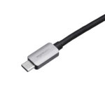 Amazon Basics USB-C to Gigabit Ethernet Adapter - Aluminum, USB 3.1 Type-C to RJ45, 10/100/1000 Mbps, Plug and Play, Compact Portable Design, Grey - Image 3
