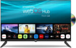 Cello C3224WSF 32 inch Smart Frameless TV and DVD Ultrafast WebOS, Freeview Play, FreeSat, Bluetooth, Netflix, Prime Video, Apple TV, BBC. UK Made