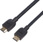 Amazon Basics HDMI Cable, 18Gbps High-Speed, 4K@60Hz, 2160p, Nylon-Braided Cord, Ethernet Ready, 0.9 m, Nylon - Image 4