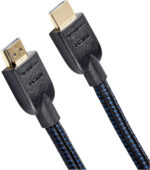 Amazon Basics HDMI Cable, 18Gbps High-Speed, 4K@60Hz, 2160p, Nylon-Braided Cord, Ethernet Ready, 0.9 m, Nylon - Image 2