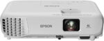 Epson EB-W55 1200x800 WXGA Projector, 4000 ANSI Lumens, 3LCD, 320-inch Display, Built-in 2W Speaker - Image 4