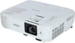 Epson EB-W55 1200x800 WXGA Projector, 4000 ANSI Lumens, 3LCD, 320-inch Display, Built-in 2W Speaker - Image 2