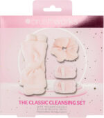 Brushworks The Classic Cleansing Set – Ultra-Soft Microfibre Makeup Headband, Wrist Wash Bands & Scrunchie for Gentle & Mess-Free Skincare & Beauty Routines - Image 2