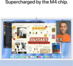 Apple iMac All-in-One Desktop Computer with M4 chip with 8-core CPU and 8-core GPU: Built for Apple Intelligence, 24-inch Retina Display, 16GB Unified Memory, 256GB SSD Storage Blue - Image 4