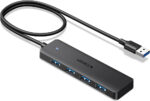 UGREEN USB Hub 3.0, USB Splitter 4 Port Ultra Slim with 5Gbps Data Transfer, USB Extender for Mouse, Keyboard, Flash Drive, Card Reader, Printer, Compatible with Laptop, Desktop PC, Xbox, PS5, etc. - Image 3