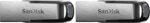 SanDisk 128GB Ultra Flair USB 3.0 Flash Drive USB stick, Memory stick with transfer speeds up to 150 MB/s, Password protection, Durable, Sleek Metal Casing Silver/Black - Image 2