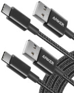 Anker USB C Charger Cable, 2-Pack 3 ft (0.9 m) USB to USB C Cable, USB A to USB C Braided Phone Charger Cable for iPhone 17/16/15, iPad Pro, Samsung Galaxy, MacBook Pro,and More - Image 5
