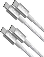 Anker USB C to USB C Charger Cable, New Nylon (6 ft, 2-Pack), 60W (3A) for iPhone 17/16/15, iPad Pro, Samsung Galaxy, MacBook Pro,and More - Image 3