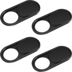 CloudValley Webcam Cover Slide [2-Pack], 0.023 Inch Ultra-Thin Metal Web Camera Privacy Cover for MacBook Pro*, iMac, Laptop Accessories, PC, iPad Pro, iPhone, Computer and Others [Black & White] - Image 4