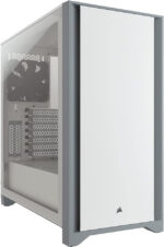 Corsair 4000D AIRFLOW Tempered Glass Mid-Tower ATX Case - High-Airflow - Cable Management System - Spacious Interior - Two Included 120 mm Fans - Black - Image 3