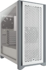 Corsair 4000D AIRFLOW Tempered Glass Mid-Tower ATX Case - High-Airflow - Cable Management System - Spacious Interior - Two Included 120 mm Fans - Black - Image 4