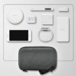 JETech Travel Accessories Organizer Case, Gadget Pouch Portable Electronic Pouch for MacBook Power Adapter, Cable, Stylus Pen, SD Card, Power Bank, USB Flash Drive - Image 2