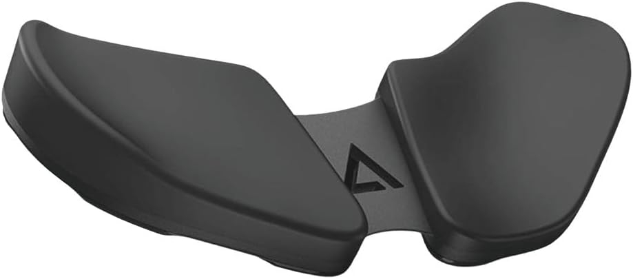 DELTAHUB Carpio 2.0 - Right-Handed Truly Ergonomic Wrist Rest for Mouse, Carpal Tunnel Support, Pain Relief, Anti-Fatigue, Easy Glide, Sleek, Office Computer, Laptop, Gaming - Large, Black