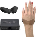 DELTAHUB Carpio 2.0 - Right-Handed Truly Ergonomic Wrist Rest for Mouse, Carpal Tunnel Support, Pain Relief, Anti-Fatigue, Easy Glide, Sleek, Office Computer, Laptop, Gaming - Large, Black - Image 2