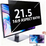 salipt 27 inch Computer Privacy Screen Filter for 16:9 Widescreen Display, Screen Privacy Filter,Anti Spy Anti-Glare Blue Light Blocking Screen Protector Film (WxH: 598mmx337mm) - Image 4