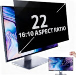 salipt 27 inch Computer Privacy Screen Filter for 16:9 Widescreen Display, Screen Privacy Filter,Anti Spy Anti-Glare Blue Light Blocking Screen Protector Film (WxH: 598mmx337mm) - Image 5
