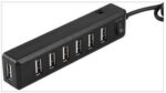 Aussel Premium 7 Ports USB Hub Expansion High Speed USB 2.0 Multi USB Hub Splitter Switch Lead Adapter Cable For PS3, Xbox, Wii, PC, MAC, Laptop, NoteBook, Mac Book, NetBook, Tablet, Tab, Supports Windows Vista/7/Mac - Image 5