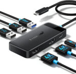 Lemorele USB C Hub - 9 in 1 Multiport Adapter with 4K HDMI, 3 USB 3.0, PD 100W, SD/TF, Docking Station for MacBook, iPad, Windows - Image 2