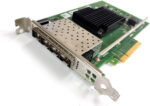 Intel PC and Laptop Accessories Brand Ethernet Model Converged Network Adapter X710-DA4 - Network Adapter - PCIe3.0 x8-10Gigabit SFP+ x 4 - Image 3