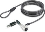 StarTech.com 6.5ft (2m) Laptop Cable Lock - 4-Digit Combination Laptop/Desktop Security Cable Lock for Wedge Slot Computers - Anti-Theft Vinyl-Coated Steel Combo Cable Lock - Portable (LTLOCKNBL) - Image 2