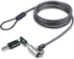 StarTech.com 6.5ft (2m) Laptop Cable Lock - 4-Digit Combination Laptop/Desktop Security Cable Lock for Wedge Slot Computers - Anti-Theft Vinyl-Coated Steel Combo Cable Lock - Portable (LTLOCKNBL) - Image 3