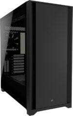 Corsair 5000D Tempered Glass Mid-Tower ATX Case (Solid Steel Front Panel, Corsair RapidRoute Cable Management System, Two Included 120mm Fans, Motherboard Tray with Customisable Fan Mounts) White - Image 4