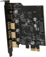 PCIE 1X to USB Expansion Card, 3xUSB3.0 2xType C 19pin 3 USB3.0 2 Type Interfaces Electronics Computers Accessories Computer Components Internal I/O Port Cards Cards 5 Adapter - Image 5