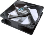Fractal Design Silent Series R3 White - Silent computer fan - Optimized for quiet operation - 92 mm - Rotational speed 1500 RPM - Black ribbon cable - Rifle bearings - 12v - Black/White (Single) - Image 3