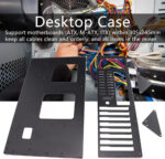 MK 01 DIY Gaming Computer Case, Open Chassis Case Rack for Motherboards, Within 305x245mm, Widely Body Heat Dissipation Design, SSD Motherboards Accessories - Image 2