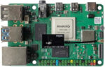 ROCK Pi 4 Model C+ 4C+ Single Board Computer 4GB, On-Board ON/Off Button, Compatible with Raspberry Pi 4 Accessories