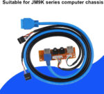 Computer Chassis Front, Case Panel Interface USB3.0 2.0 AC'97 and Electronics Computers Accessories Components Internal I/O Port Cards USB Cards HD Floppy Drive for JM9K Series - Image 2