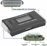 Haosie PC Power Supply Tester, Power Detector, 20/24Pin with LCD Display, Compatible with ATX BTX ITX TFX Computer Power Supplies - Image 2