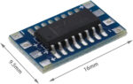 eMagTech 10PCS Mini RS232 MAX3232 to TTL Level Converter Serial Module Board Adapter 3~5V MAX3232 Breakout Board Computer Cable Serial Adapters Electronic Components - Image 4
