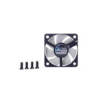 Fractal Design Silent Series R3 White - Silent computer fan - Optimized for quiet operation - 50 mm - Rotational speed 3500 RPM - Black ribbon cable - Rifle bearings - 12v - Black/White (Single) - Image 2
