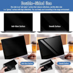 Hinnwer Magnetic Laptop Privacy Screen 13.3 Inch for 16:9 Aspect Ratio, Removable & Anti Glare Blue Light, Laptop Screen Privacy Filter 13.3 Inch for Hp/Dell/Acer/Lenovo/ThinkPad/Asus/Sony - Image 5