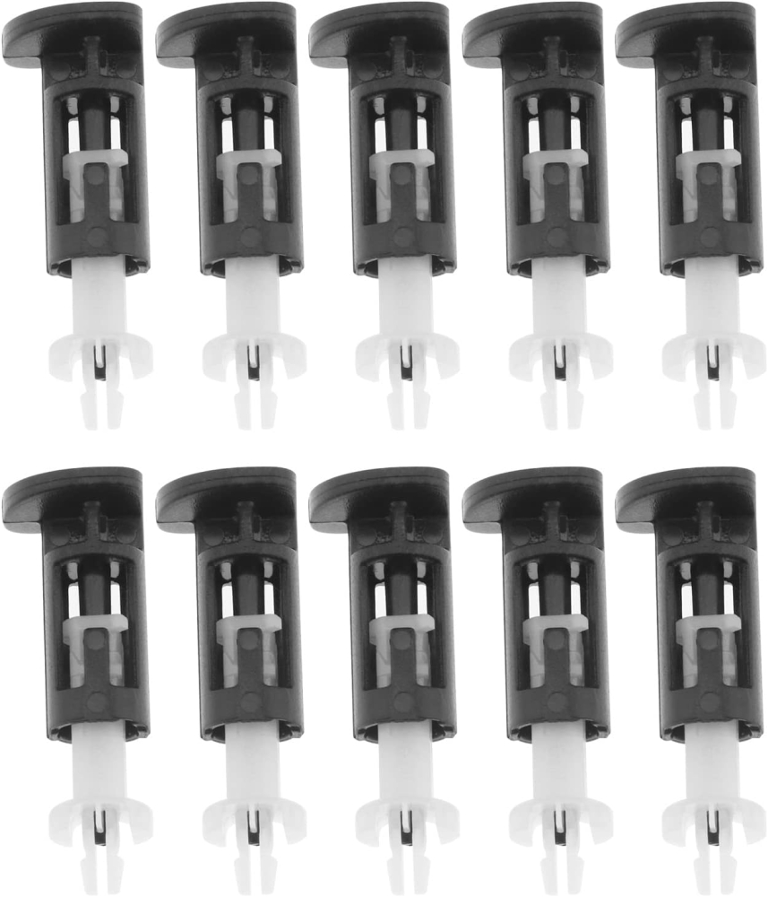 VGOL 10PCS CPU Heatsink Cooler Fan Mount Pin Plastic Mounting Clip Fastener Compatible with Intel Socket LGA 775 CPU Heatsink Cooler Fan Computer Components