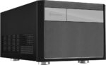 SilverStone SST-SG11B - Sugo Micro ATX Computer Cube Case, black