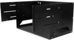 StarTech.com 2-Post 4U Open Frame Wall Mount Network Rack with Built-in Shelf, Wall Mount Data Rack with Adjustable Depth for AV / Computer / IT Equipment, TAA Compliant Server Rack (WALLSHELF4U) - Image 4