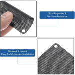 sourcing map 10PCS PC Dust Filter, 50mmx50mm PVC Computer Case Cooler Dustproof Mesh Cover Fan Grills for Computer Chassis Speaker, Black - Image 4