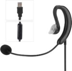 Telephone Accessories,Ear Hook Headset USB Headphone Computer Notebook Accessory for pe/QQ/MSN,100-5600Hz - Image 3
