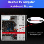 Diyeeni Motherboard Speakers,10pcs PC Computer Motherboard Speakers Mainboard Buzzer computer repair Accessories,pliable and durable - Image 2
