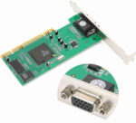 Graphics Card, VGA PCI 8MB 32Bit Desktop Computer Accessories, Multi-Display Graphics Card for VOD/HISHARD/BUDDY/Desktop/Computer Display, Compatible with 64‑bit PCI‑X slot - Image 2