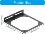 UncleS 120LS Cooling Fan Bracket PC Case Fan Holder For Computer Parts And Accessories CPU Cooling Rack Office Bracket - Image 3